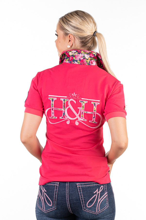 Fitted Polo - E191 Fuschsia Pink