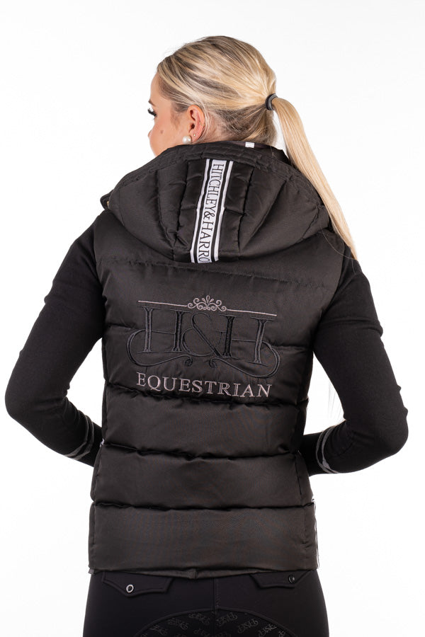 Equestrian Collection - EQ13-4 Black Puffer Vest