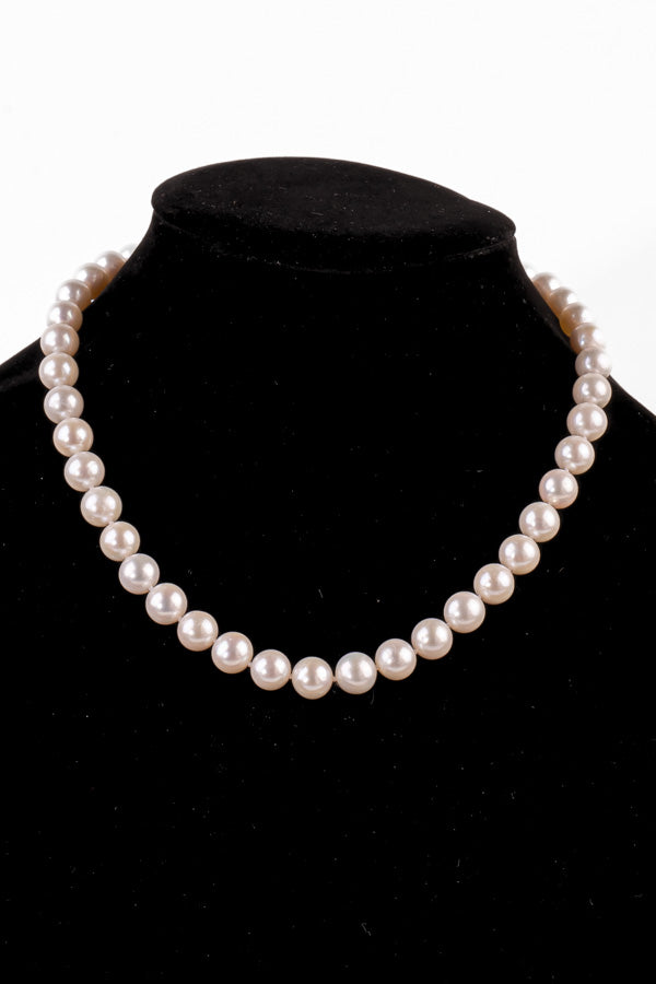 Pearl Necklace - P101 10mm 18.5' White