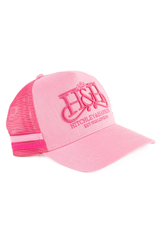 Trucker Cap - Pale Pink & Hot Pink