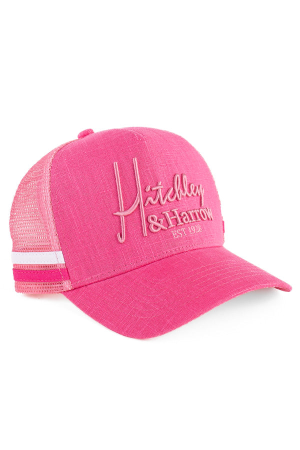 Trucker Cap - Hot Pink & Pale Pink