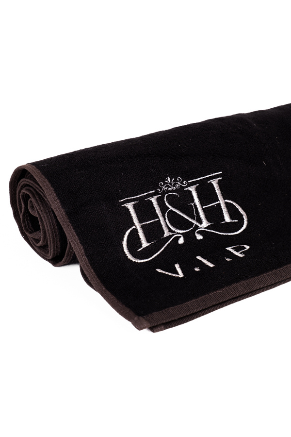 H&H VIP - Black Bath Towel (Reward)