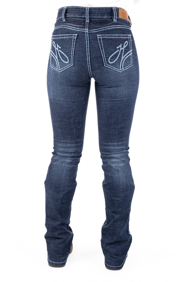 Ultra High Rise - SR2181 "Arlington" Baby Blue Stitch Jeans