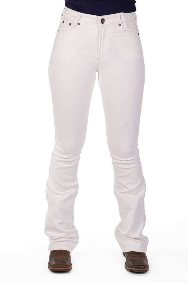 Ultra High Rise - SR2078A White Competition Jeans