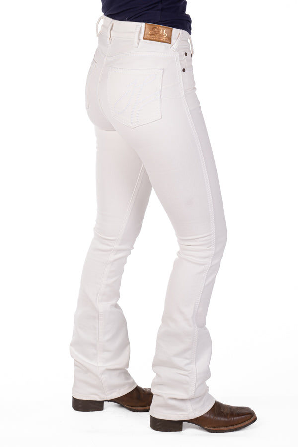 Ultra High Rise - SR2078A White Competition Jeans