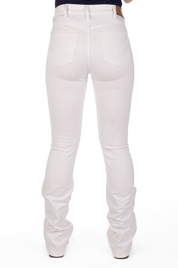 Ultra High Rise - SR2078 White Competition Jeans