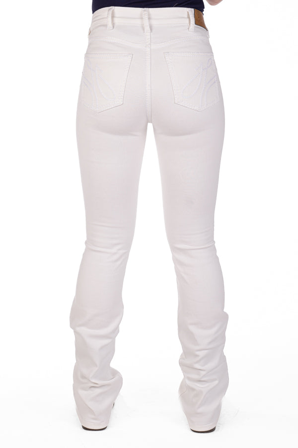 Ultra High Rise - SR2078A White Competition Jeans