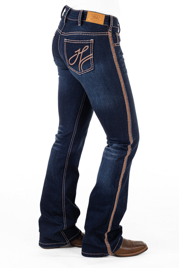 Mid Rise - SR2171 "Sheffield" Peach Stitch Jeans