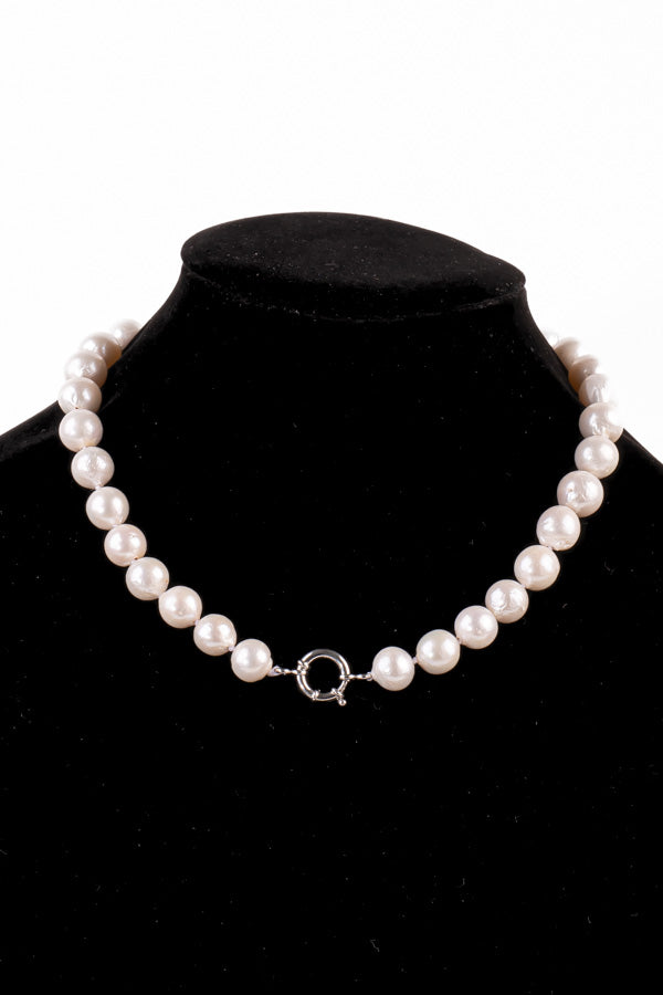 Pearl Necklace P107 11-13mm White – Hitchley Harrow