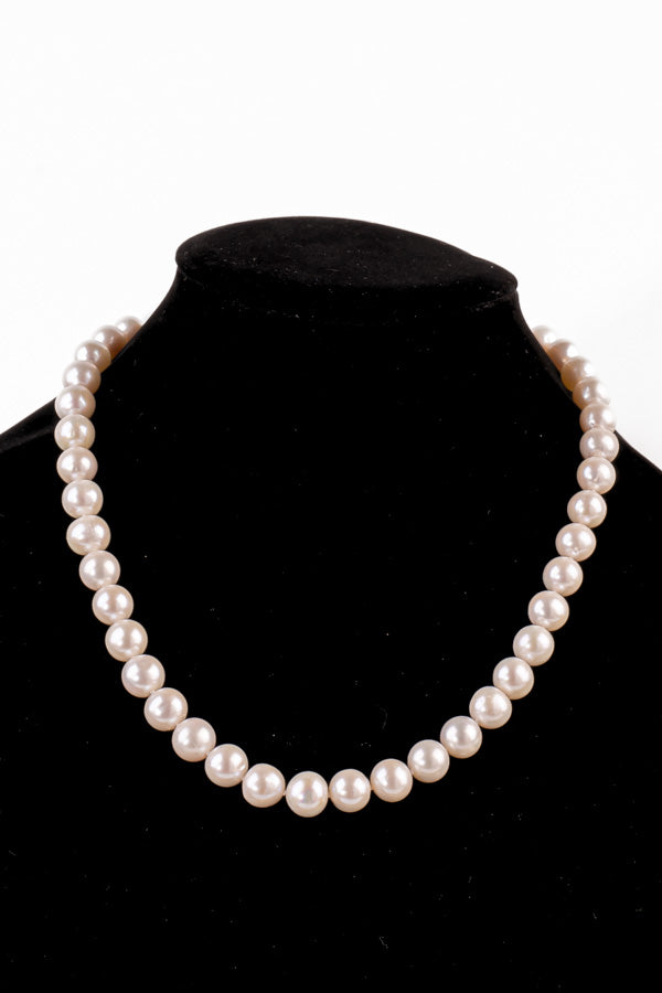 Pearl Necklace - P110-B 11mm 20.5' Cream