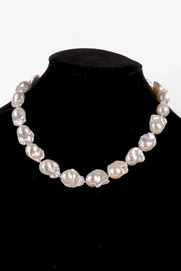 Pearl Necklace - P105 12-13mm 18.5' White