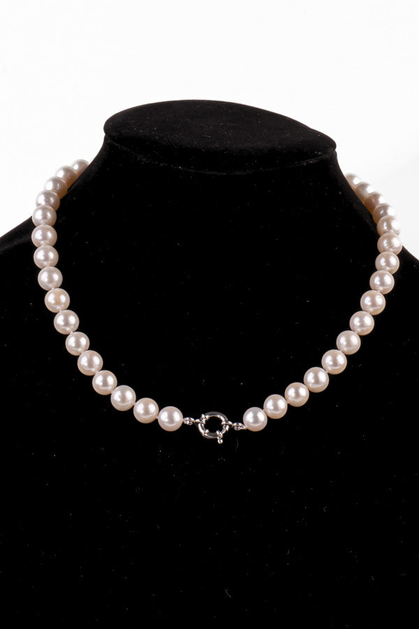 Pearl Necklace - P101 10mm 18.5' White