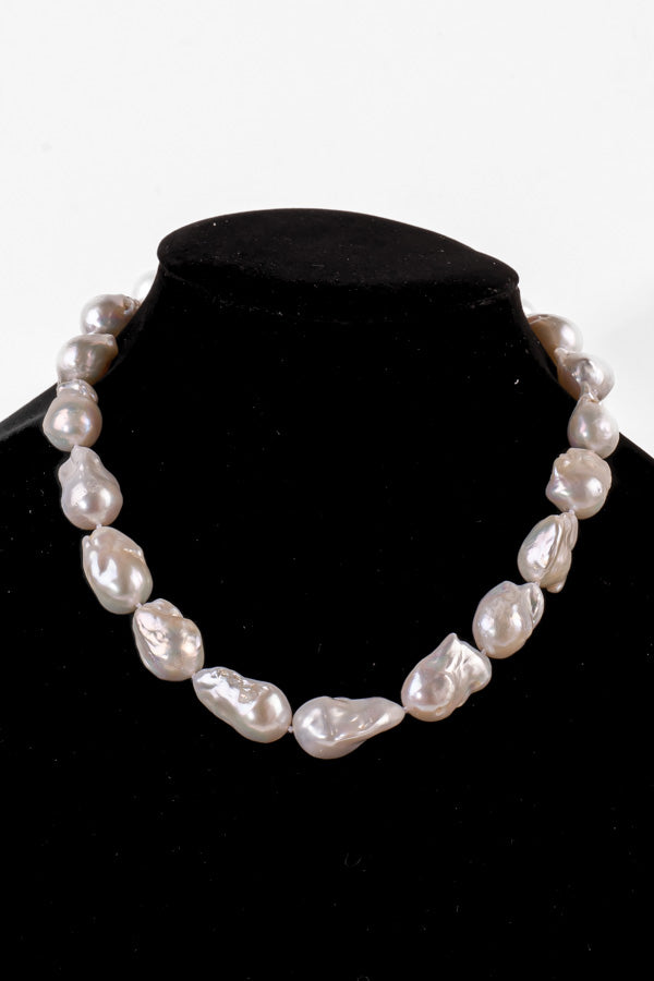 Pearl Necklace - P94 114-15mm 18.5' White