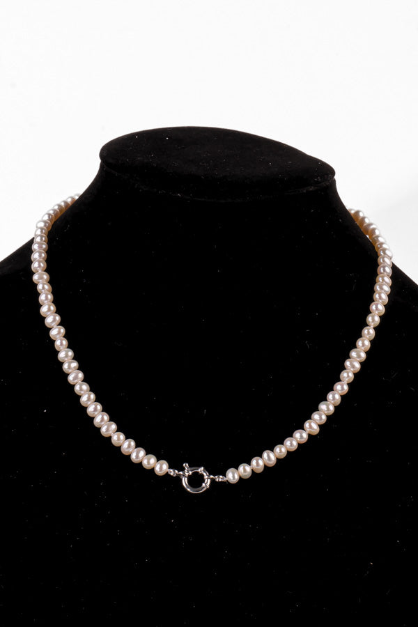 Pearl Necklace - P88 5-6mm 18.5' Cream