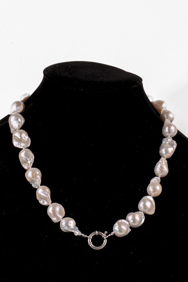 Pearl Necklace - P98 15-16mm 21' White