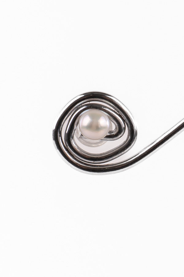 Pearl Studs - P19 4.5mm White