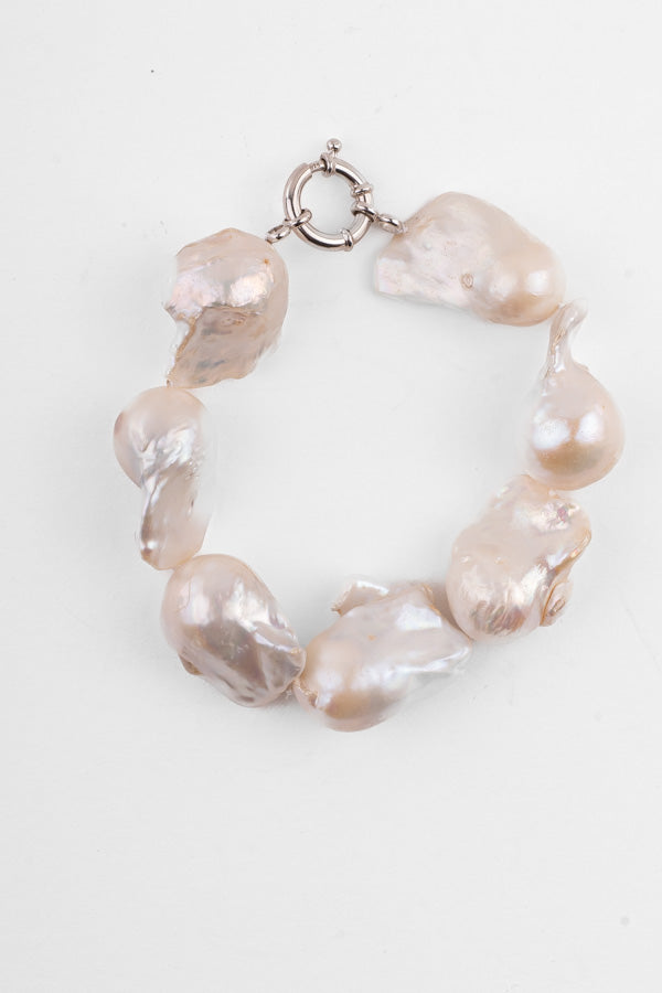 Pearl Bracelet - P81-A 20mm 9' Cream