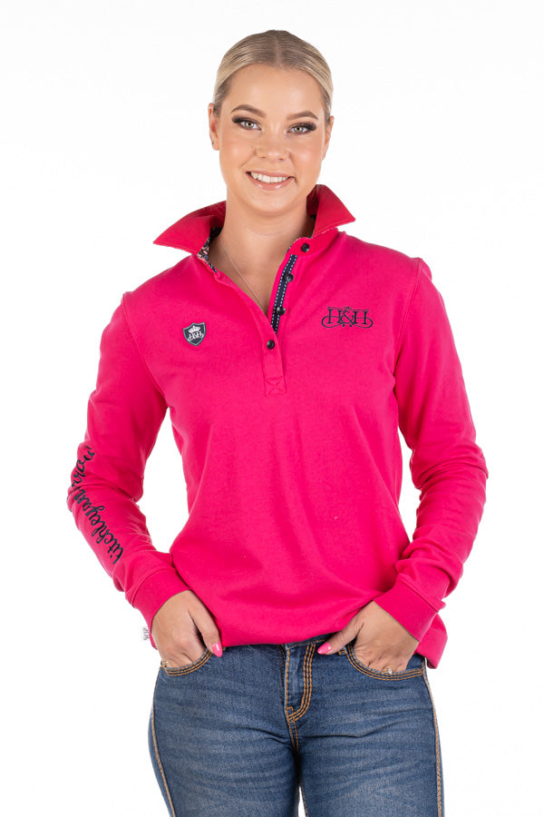 Winter Collection - RJ19 Hot Pink Rugby Jersey