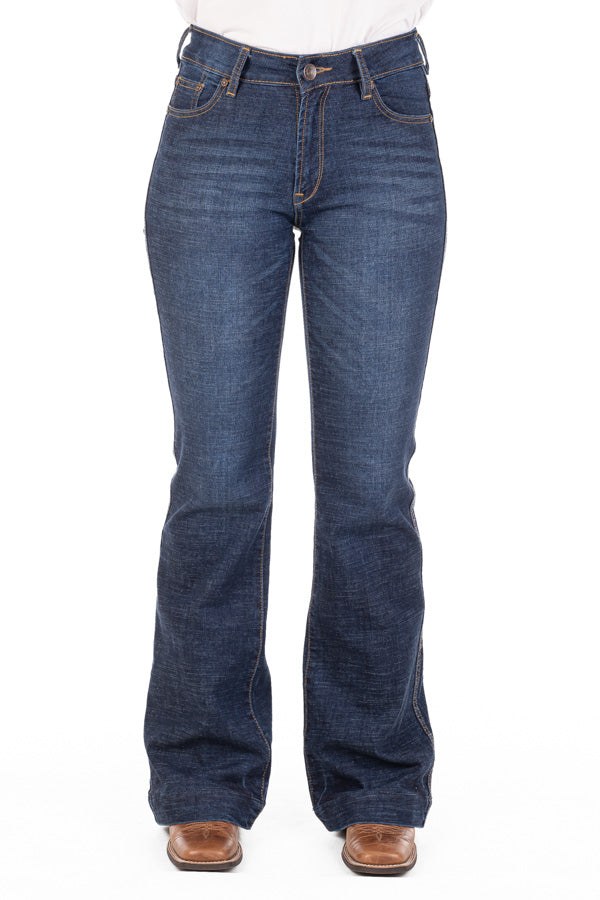 Trouser - SR2210 "Tallahassee" Tan Stitch Jeans