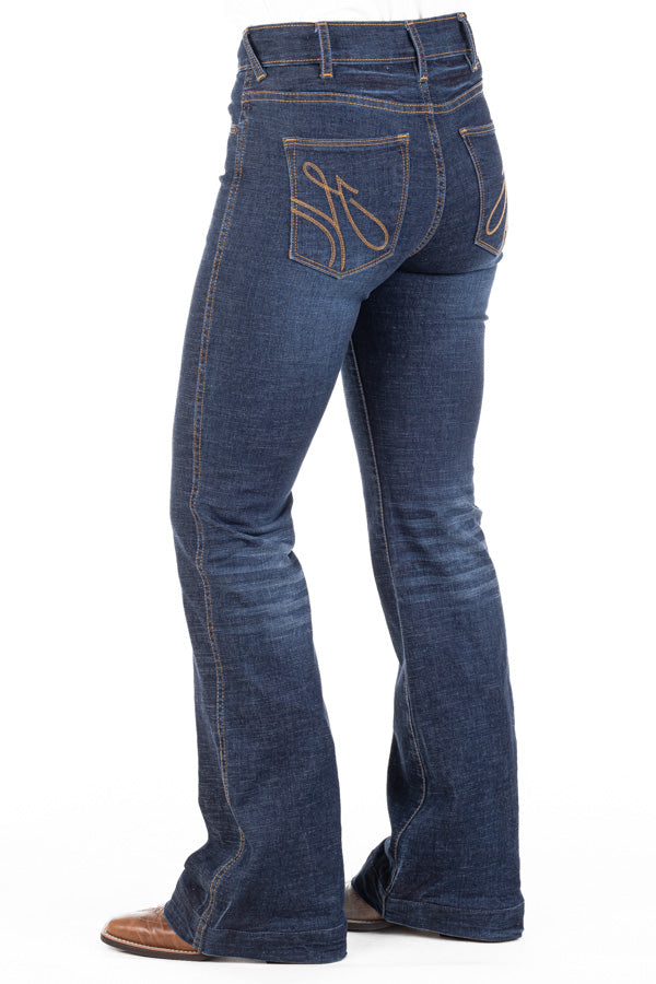 Trouser - SR2210 "Tallahassee" Tan Stitch Jeans