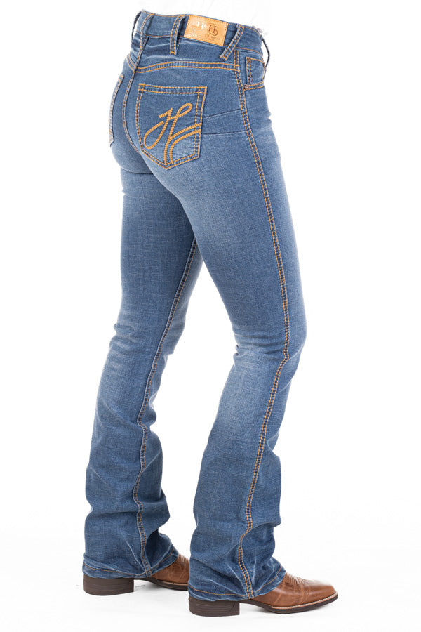 Ultra High Rise - SR2206 "Sacramento" Tan Stitch Jeans