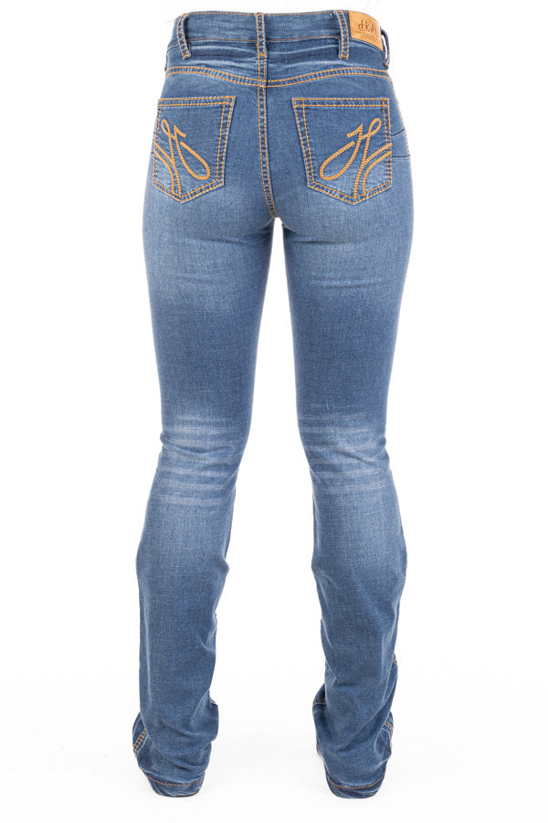 Ultra High Rise - SR2206 "Sacramento" Tan Stitch Jeans