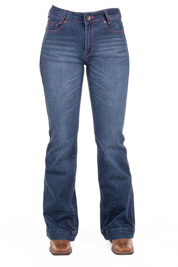 Trouser - SR2212 "Chicago" Hot Pink Jeans