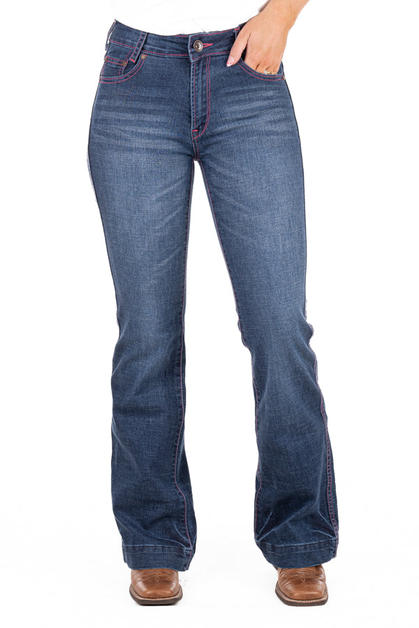 Trouser - SR2212 "Chicago" Hot Pink Jeans