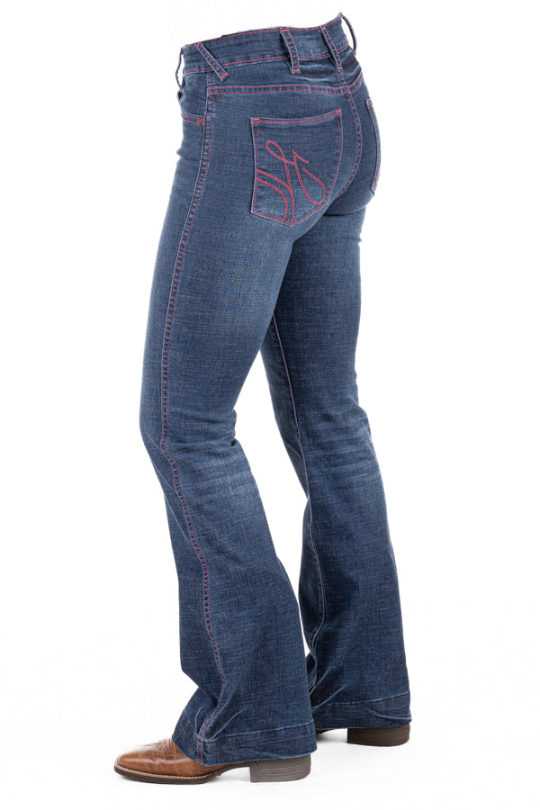 Trouser - SR2212 "Chicago" Hot Pink Jeans