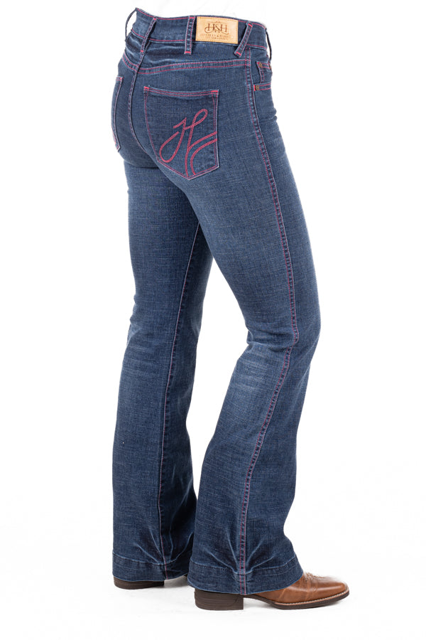 Trouser - SR2212 "Chicago" Hot Pink Jeans