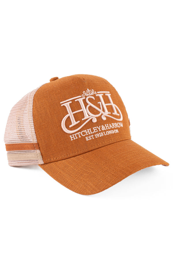 Trucker Cap - Rust & Beige