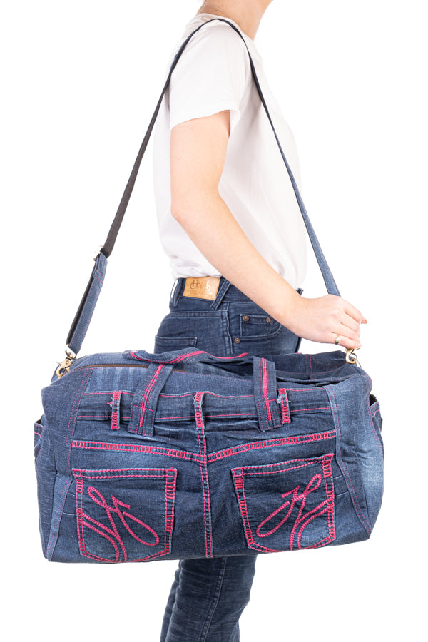 Denim Collection - Duffle DCD14 Hot Pink