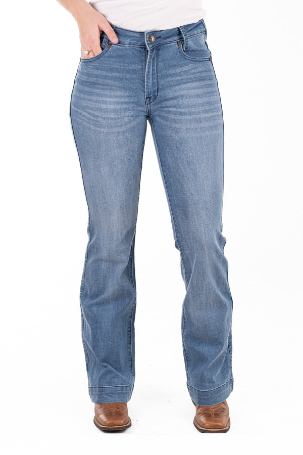 Trouser - SR2213 "Louisiana" Navy Stitch Jeans