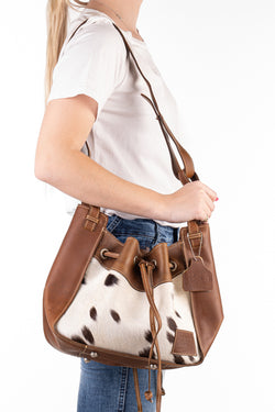 Handbag - Hide Bucket Bag BKT09