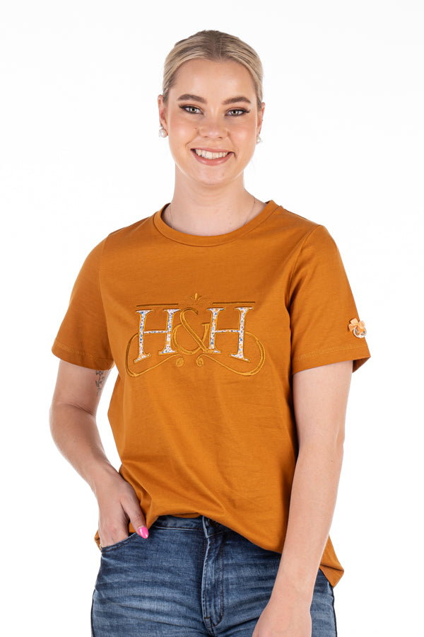 T Shirt - TS30 Toffee H&H Logo