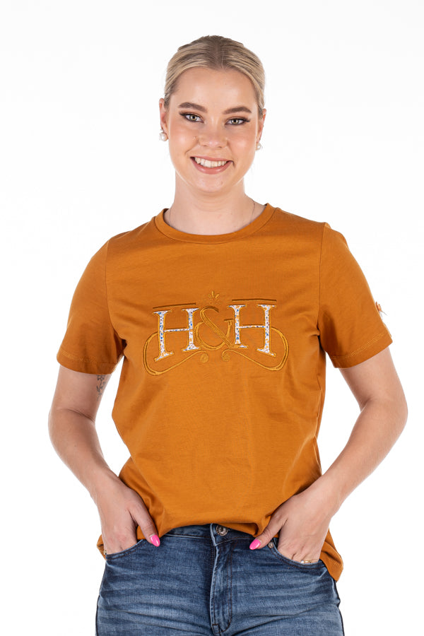 T Shirt - TS30 Toffee H&H Logo