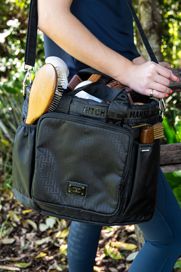 Equestrian Luggage Collection - Ring Side Bag Black