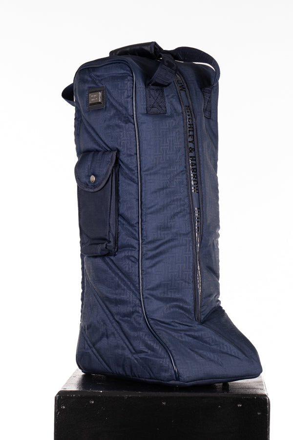 Equestrian Luggage Collection - Long Boot Bag Navy