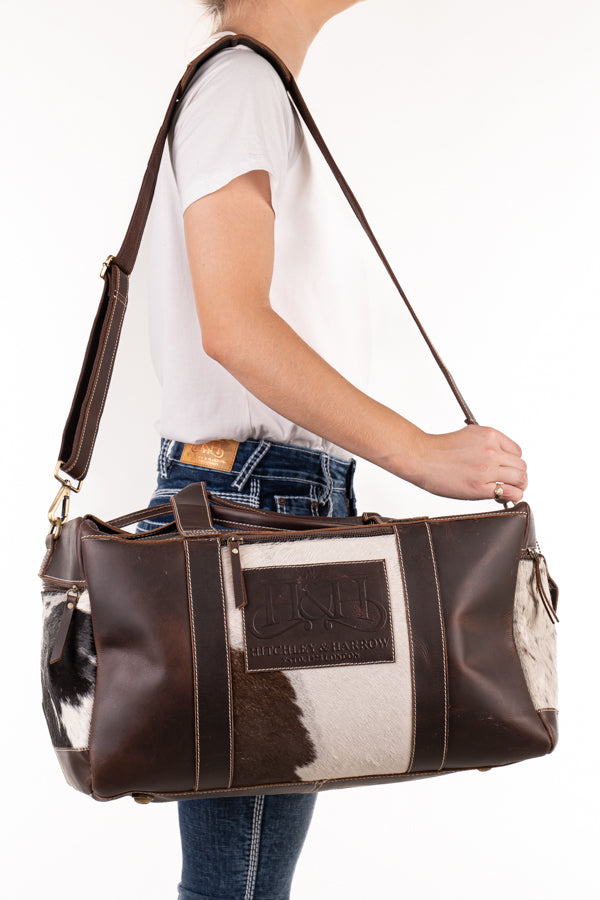 Duffle - Leather & Hide Feature Panels DHL18