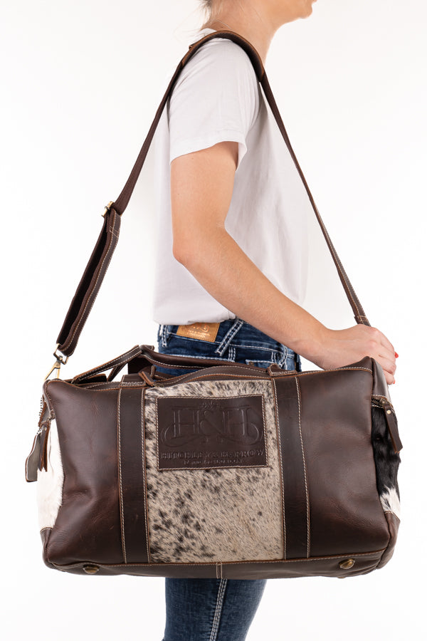 Duffle - Leather & Hide Feature Panels DHL19