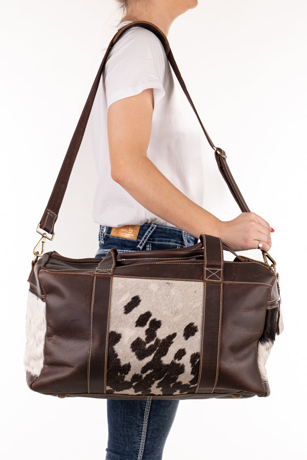 Duffle - Leather & Hide Feature Panels DHL19