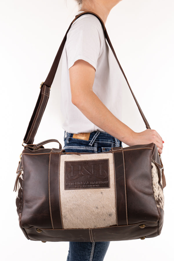 Duffle - Leather & Hide Feature Panels DHL21