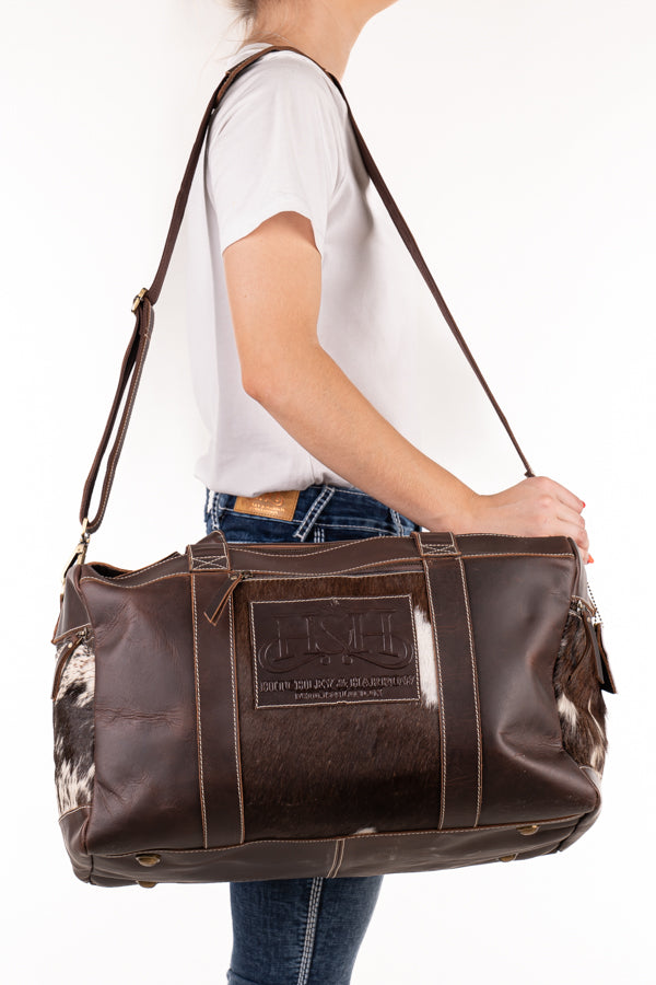 Duffle - Leather & Hide Feature Panels DHL22