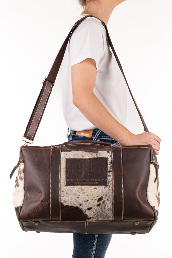 Duffle - Leather & Hide Feature Panels DHL24