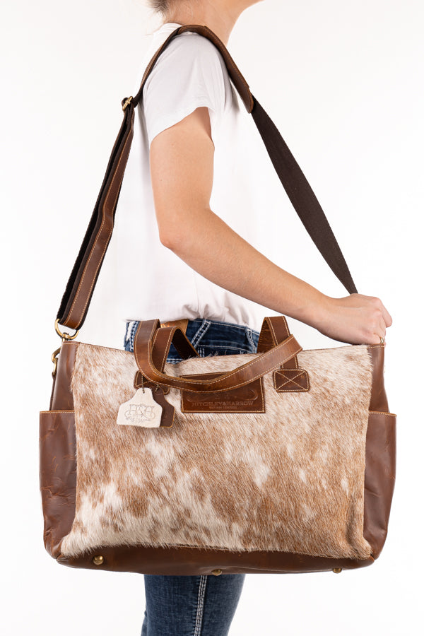 Nappy Bag - Hide and Leather HNB37