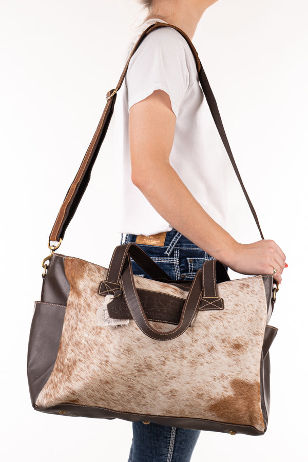 Nappy Bag - Hide and Leather HNB40