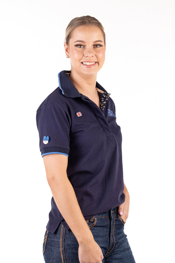 Loose Fit Polo - EL114 Navy Blue