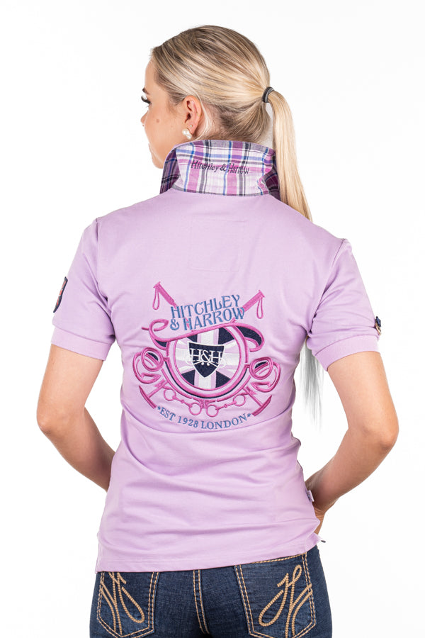 Fitted Polo - E238 Lilac