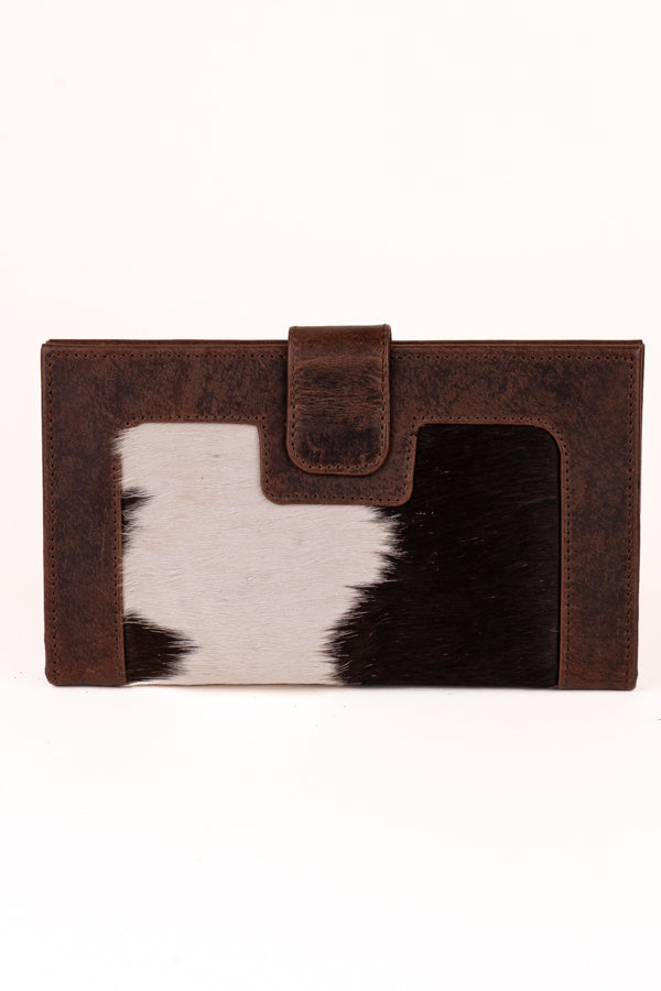 Leather Wallet with Hide - LWH02 LARGE