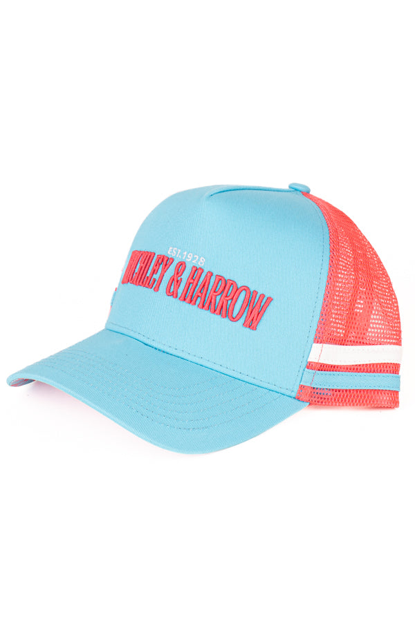 Trucker Cap - Aqua & Watermelon